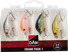 DAM CRANK PACK INC. BOX 3-5CM 3-5CM wobbler szett