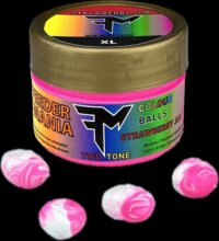 Feedermánia Colour Balls Two Tone Strawberry Jam XL