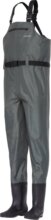 Abu Garcia NYLON CHEST WADERS 40/41 DARK GREY