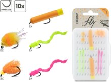 Delphin FLY Műlégy készlet / 10 db (Bung trout)