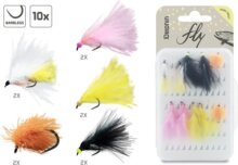 Delphin FLY Műlégy készlet / 10 db (Pond trout)