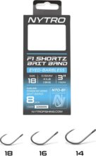 Nytro Nto-B1 Előkötött Szakáll Nélküli Csaligyűrűs Method Előke 7,5 Cm 18/0,13mm