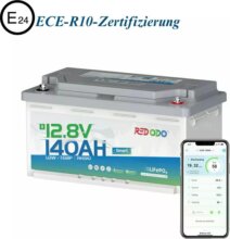 Redodo LiFePO4 12V 140Ah H190 BlueTooth akkumulátor