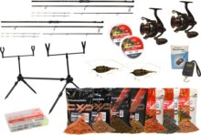 Carp Expert Max2 360 Dupla Feeder Szett Rodpoddal És Csalikkal