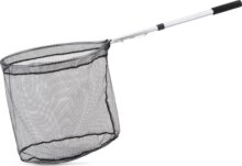IRON CLAW Quick Scoop gumírozott / összecsukható merítőháló / 50cm x 40cm