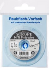 Stroft NiTi Polywire drót előke 2m 0,25mm