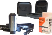 Carp Expert Magnet Fejlámpa Kemény Tokkal