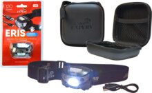 Carp Expert Eris Fejlámpa Kemény Tokkal