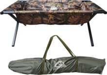 Frenetic állványos pontybölcső hordtáskával, oldalzsebbel 120*70*45cm terepszínű