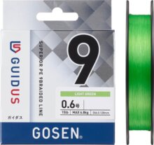 Gosen Guidus PE X9 - PE 1.2 - 150m - 0.185mm - Light Green