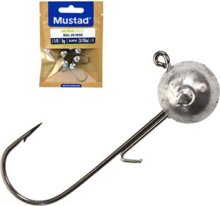 Mustad Ball Jig Head W/Keeper 5/0 25g 2db