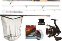 Carp Expert Heavy Feeder 3,60M Busázó Szett Busás Merítővel