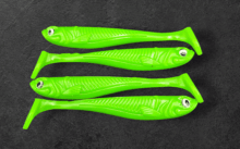 Alpha Tackle Avci Fluo zöld / 9cm