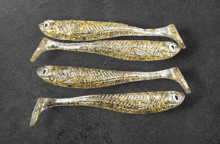 Alpha Tackle Avci Crystal ezüst csillámokkal / 9cm