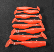 Alpha Tackle Paddleworm Fluo Pink/ 7cm / 1db