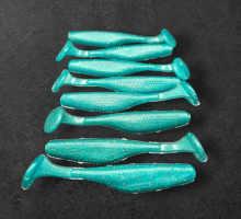 Alpha Tackle Paddleworm Blue Crystal / 7cm / 1db
