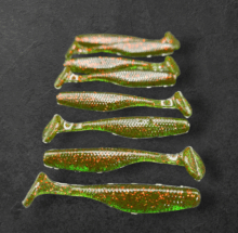 Alpha Tackle Paddleworm Watermelon / 7cm / 1db