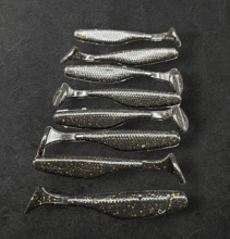 Alpha Tackle Paddleworm Black Gold / 7cm / 1db