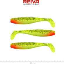 Reiva Flat Minnow shad 14cm 3db/cs (Watermelon)