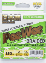Tailwalk PowerEye PeeWee LimeGreen 150m - PE 1.5 | 25lb