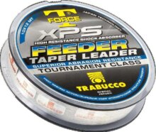 Trabucco TF XPS Feeder Taper Leader 10*12m 0,22-0,32mm, elvékonyodó távdobó monofil előkezsinór