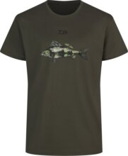 Daiwa T-Shirt Zander (olive, #M) póló