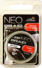 Carp Expert Neo Powerflex Kopásálló Fonott Süllyedő Előkezsinór 25lbs Dark Brown 10M