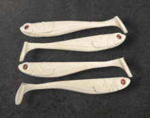 Alpha Tackle Avci Clean White / matt fehér / 9cm
