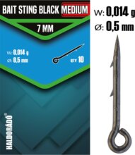 Haldorádó Bait Sting Black Fekete csalitüske MEDIUM 7 mm