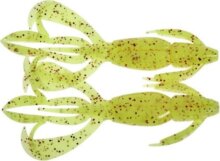 Keitech Crazy Flapper 2" - #PAL01 Chartreuse Red Flake