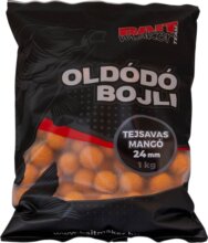 BAIT MAKER Oldódó bojli 24 mm Tejsavas Mangó 1 kg