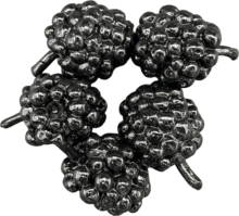 FISHUP Berry 0.6" (5pcs.), #101 - Black
