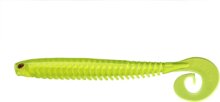 Bite On Rib Worm 100 Lime Perl
