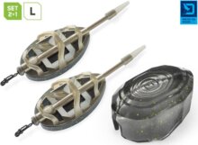 Delphin Method QUIX Reaxe Feeder Szett töltőszerszámmal 2+1 L (30g)