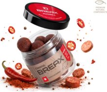 Delphin BreaX balanszírozott bojli / HotHELL (Robin Red-Chili-Frankfurti kolbász/20mm/100g)