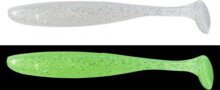 Keitech Easy Shiner 4" 100mm #370 - Clear Silver Glow
