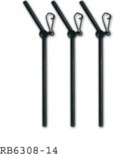 Silstar Feeder Boom Hajlított 10cm 3db/cs