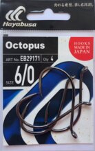Hayabusa Oktopus Horog 4/0 5db