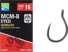 Preston MCM-B EYED HOOKS SIZE 12
