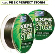 Asso Pe8X Perfect Storm 150m 0,15mm 12,40kg