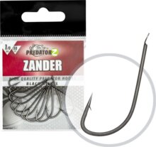 Predator-Z Lapkás süllőző horog, #1, 10db