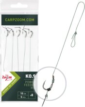 Feeder Competition Power Feeder Rig KO.9 kötött method előke, 10cm, #12; 10 mm; o0,18mm, 5db