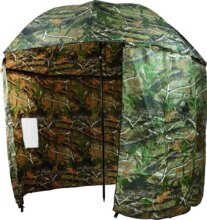 CarpZoom Terepszínű sátras horgászernyő, o 250cm