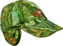CarpZoom Téli 5 ledes terepmintás sapka