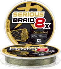 CarpZoom Serious 8X fonott zsinór, o 0,08mm, 120m, 4,83kg, zöld