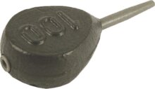 CarpZoom In-line lapos körte ólom, 120g, 1db