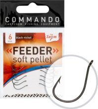 CarpZoom Feeder horog puha pellethez, #6, 10db