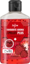 CarpZoom Favourite folyékony aroma pellettel, eper, 200ml