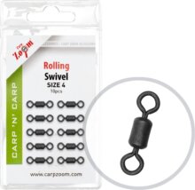 CarpZoom Bojlis forgó, #7, fekete, 10db