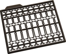 CarpZoom Bojli- és pelletstopper hajszálelőkéhez, átlátszó